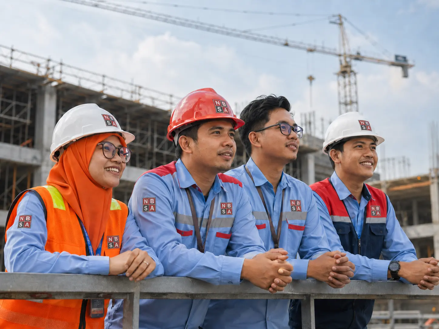 Proyek konstruksi PT NBSA