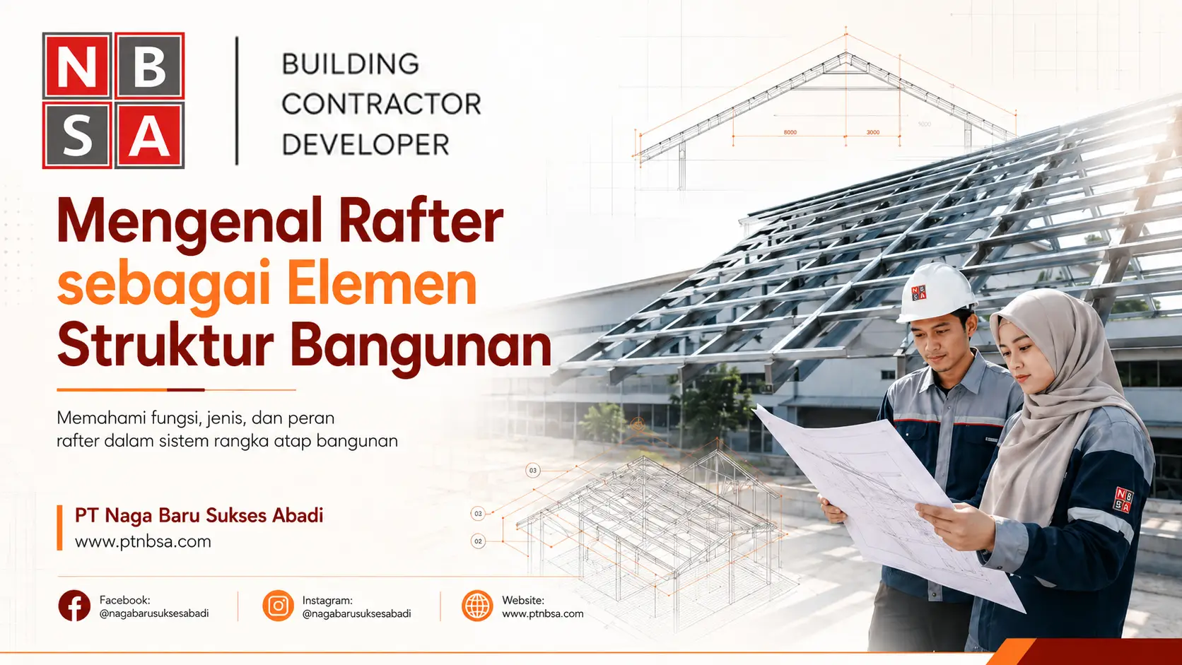 Mengenal Rafter sebagai Elemen Struktur Bangunan