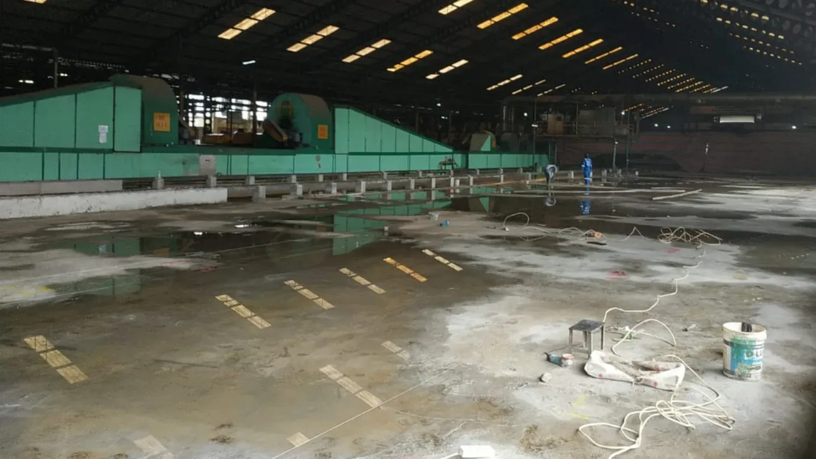 PEMBANGUNAN LANTAI GUDANG ABP 2023