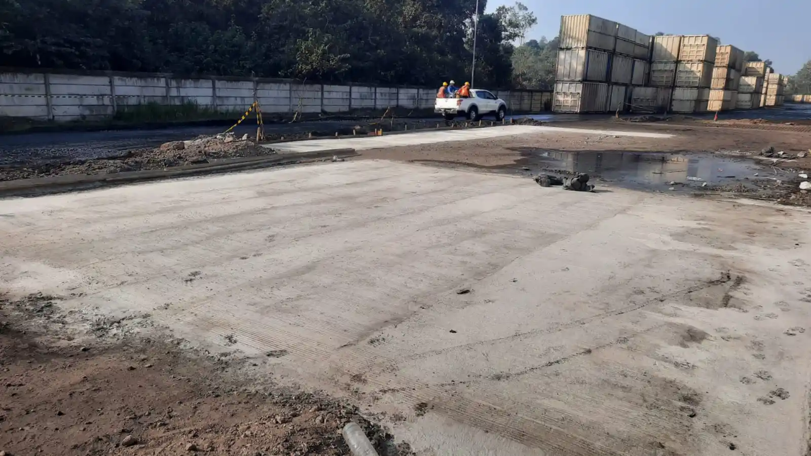 PERBAIKAN JALAN STASIUN BANJASARI BCS 2023
